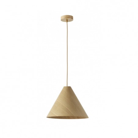 LAMPARA DE TECHO DE MADERA