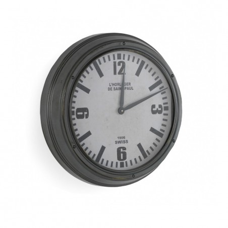 RELOJ DE PARED METALICO