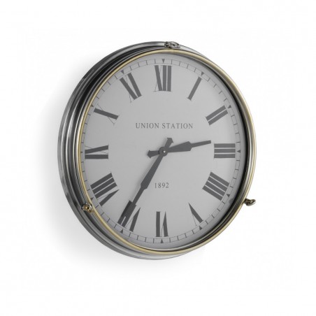 RELOJ DE PARED METALICO